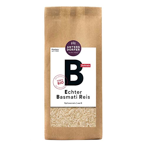 Antersdorfer Echter Basmati Reis, weiß, 500g von Antersdorfer Mühle