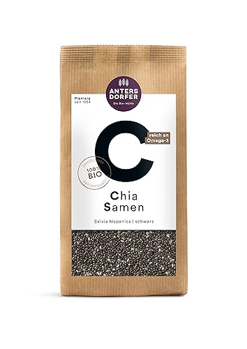 Chia Samen schwarz von Antersdorfer Mühle