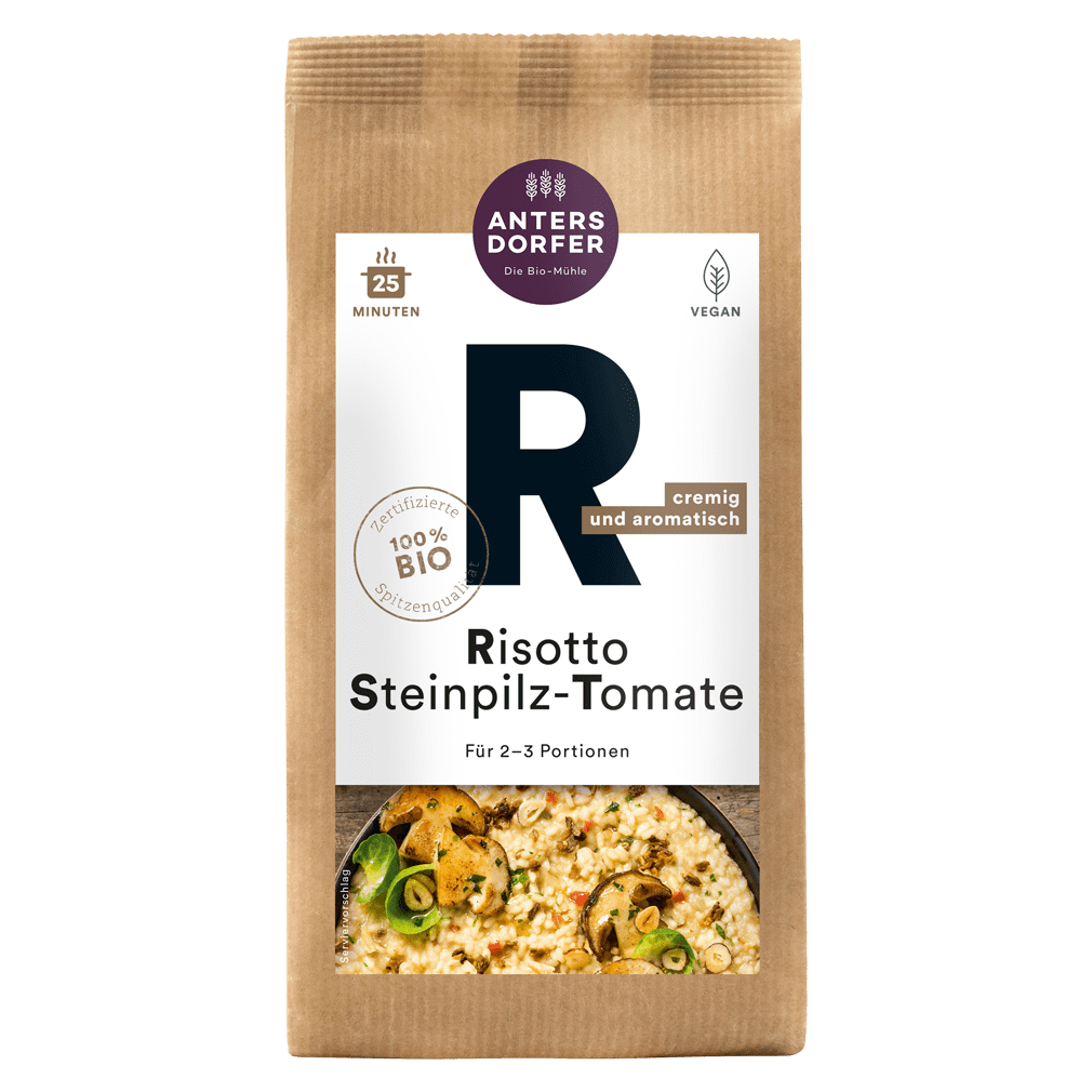 Bio Risotto Steinpilz-Tomate von Antersdorfer