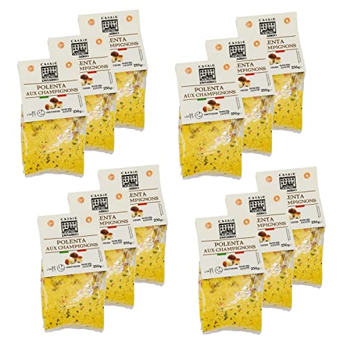 Polenta Pilzpilzbeere, Packung mit 250 g, 12 Stück von Antico Casale