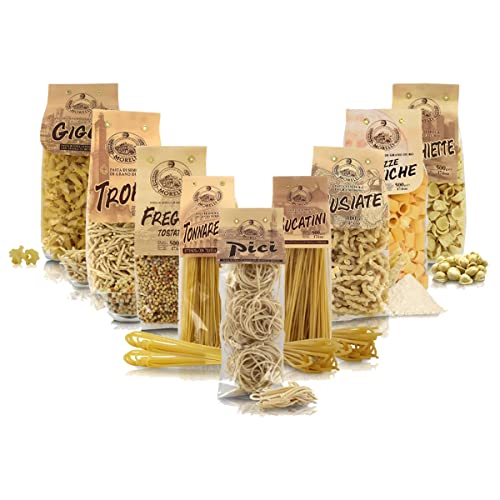 Antico Pastificio Morelli - Handwerkliche italienische Spezialität Pasta - Gemischte Box mit 9 Formen - 4.5 Kg von Antico Pastificio Morelli