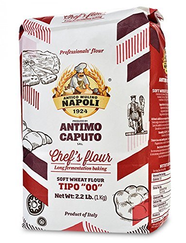 Antimo Caputo Italian Superfeines "0" Farina-Mehl 1,0 kg – Packung mit 3 4 Stück. von Antimo Caputo Italian