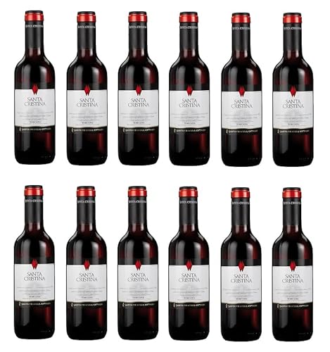 12x 0,375l - 2023er - Antinori - Santa Cristina - Rosso - HALBE - Toscana I.G.P. - Italien - Rotwein trocken von Antinori