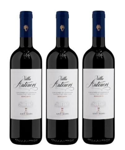 3x 0,75l - 2021er - Antinori - Villa Antinori - Chianti Classico Riserva D.O.C.G. - Toscana - Italien - Rotwein trocken von Antinori