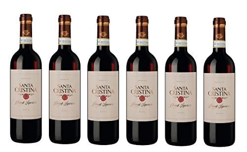 6x 0,75l - 2022er - Antinori - Santa Cristina - Chianti Superiore D.O.C.G. - Toscana - Italien - Rotwein trocken von Antinori