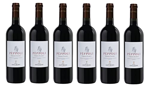 6x 0,75l - 2023er - Antinori - Tenuta di Pèppoli - Chianti Classico D.O.C.G. - Toscana - Italien - Rotwein trocken von Antinori