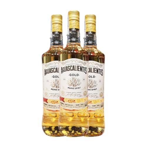 Marc Edelbrände Antonio Nadal Aguascalientes Gold 1 L (Karton mit 3 Flaschen von 1 L) von Antonio Nadal Destil·leries