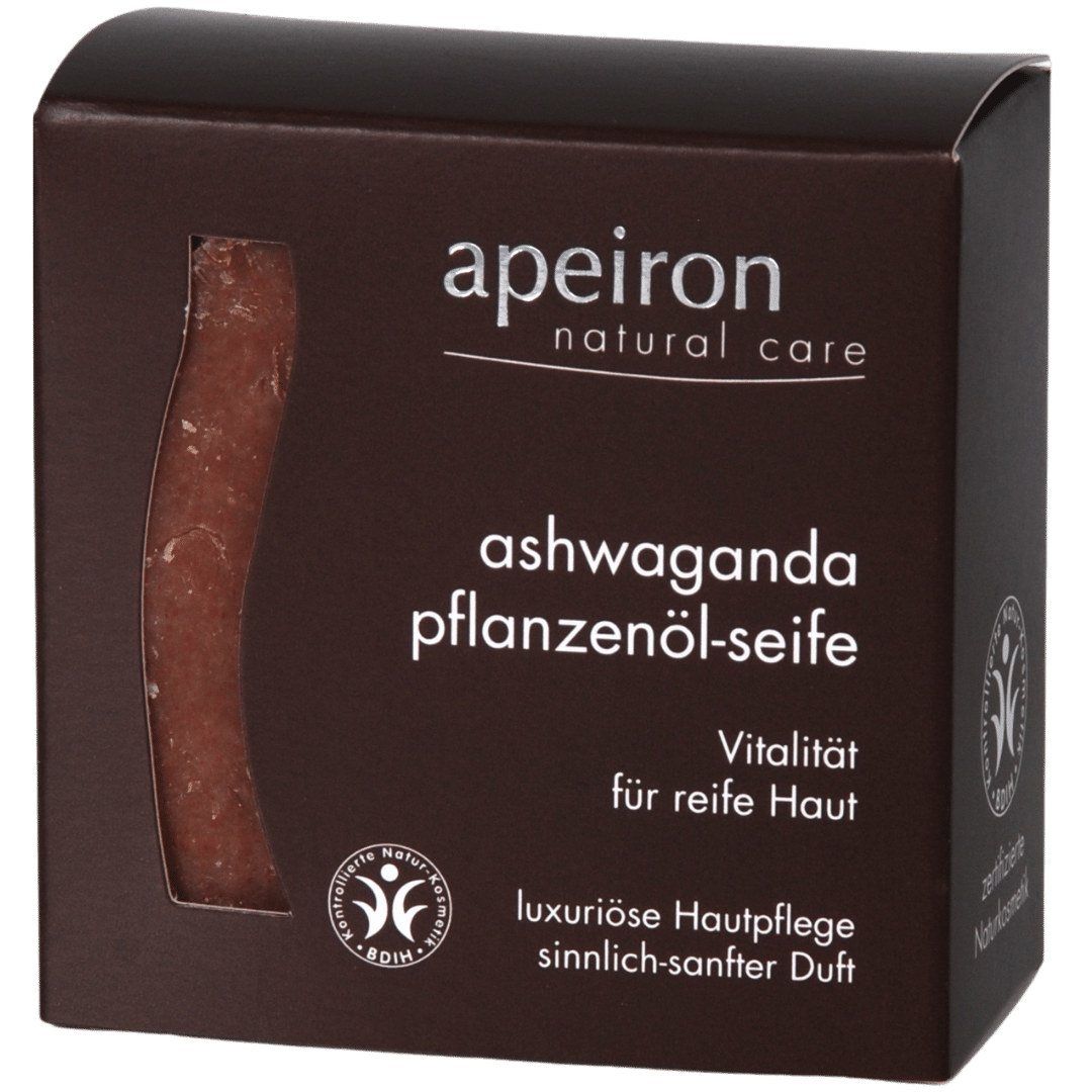 Apeiron Pflanzenölseife Ashwaganda von Apeiron