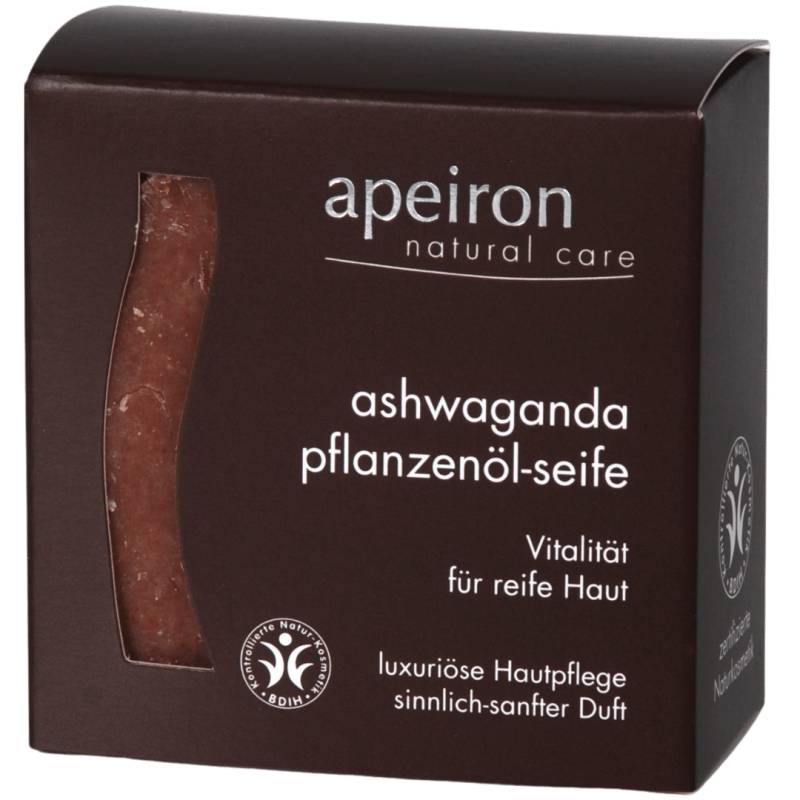 Apeiron Pflanzenölseife Ashwaganda von Apeiron