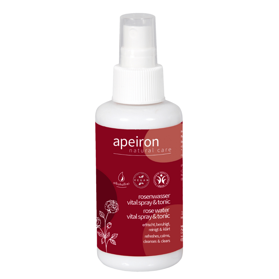 Rosenwasser Vital Spray & Tonic von Apeiron