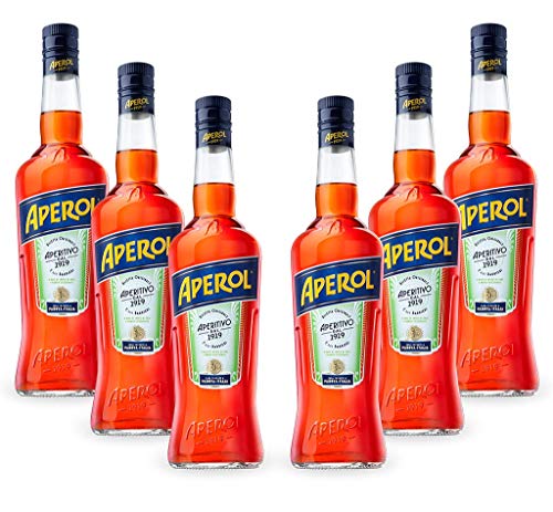 Aperol Rhabarber Bitter aus Italien 6 x 1,0 Liter von Aperol