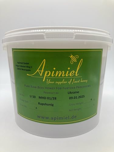 Raps-Honig aus Ukraine 4kg von Apimiel