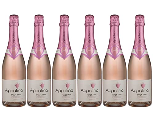 Appalina - Alkohlfreier Rosé Sekt, Pinot Noir (6 x 0.75 l) von Appalina