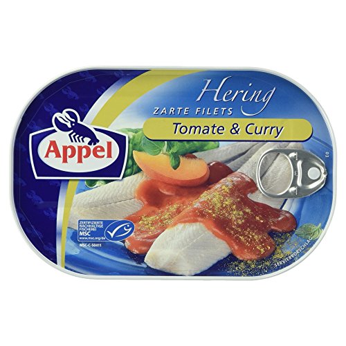 Appel MSC Heringsfilet, Tomate & Curry, 200 g von Appel