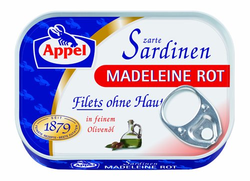 Appel Madeleine Sardinen rot 105g von Appel