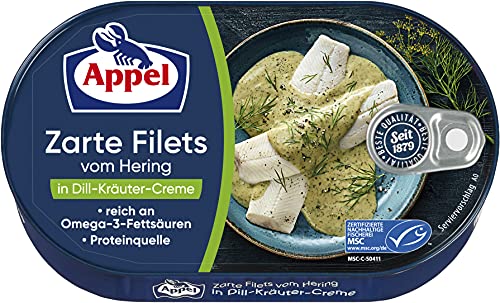 Appel Zarte Filets vom Hering in Dill-Kräuter-Crème, 200 g von Appel