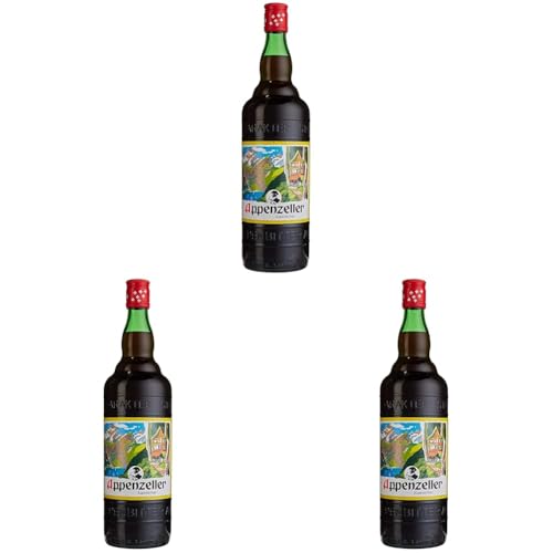 Appenzeller Alpenbitter (1 x 1 l) (Packung mit 3) von Appenzeller