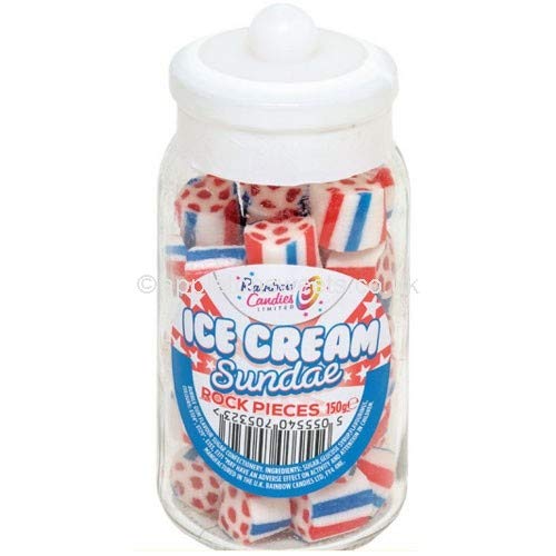 ICE CREAM SUNDAE ROCK JARS - 12 COUNT von Appletons