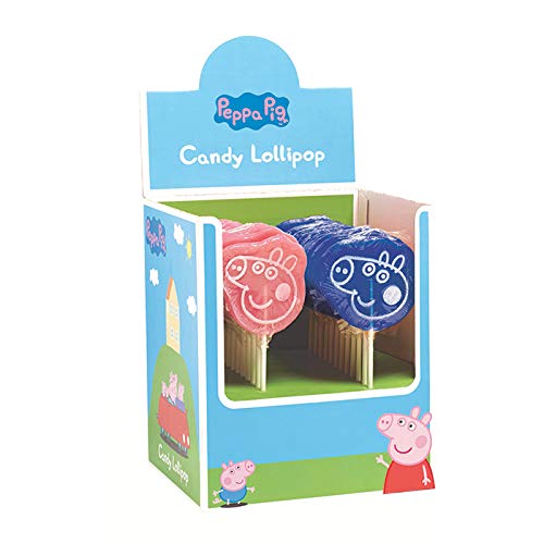 PEPPA PIG LOLLIES STRAW & RASP - 24PK von Appletons