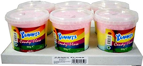 YUMMYS CANDY FLOSS - 6 X 50G von Appletons