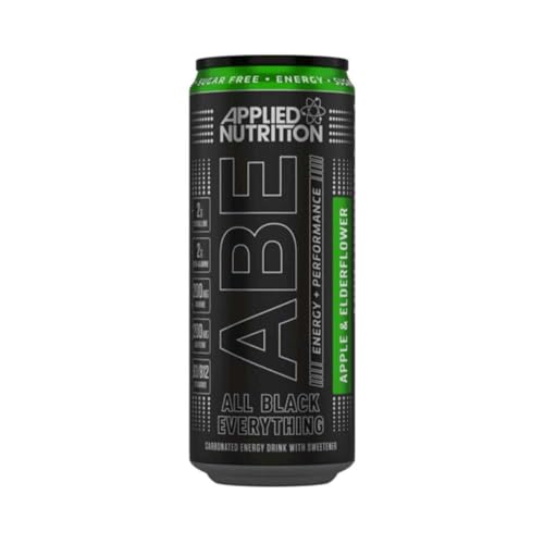 Applied Nutrition - Abe-drink (330ml) - Energiegetränke - Energy-Drink - Apfel Holunderblüte von Applied Nutrition