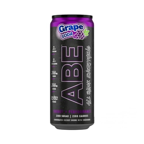 Applied Nutrition - Abe-drink (330ml) - Energiegetränke - Energy-Drink - Grape von Applied Nutrition