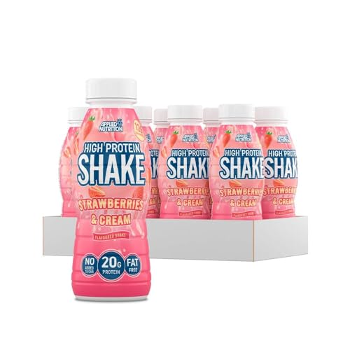 Applied Nutrition - High Protein Shake (8x330ml) - Proteingetränke - Proteinhaltige und leckere Getränke - Fräser von Applied Nutrition