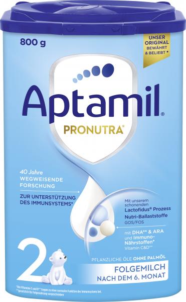 Aptamil Pronutra Folgemilch nach dem 6. Monat von Aptamil