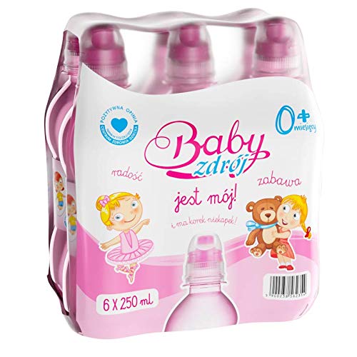 Baby Zdroj Water Still Spring 6 x 250 ml Girl Low Sodium Low Mineral ab 0 Jahren von Aqua East Polska Sp. z o.o.