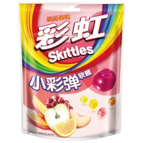 Skittle Floral Fruit Asia 50g - Fruchtige exotische Gummi Süßigkeiten aus Asien - Exotic Fuits - ArBo-Living Quality von ArBo-Living