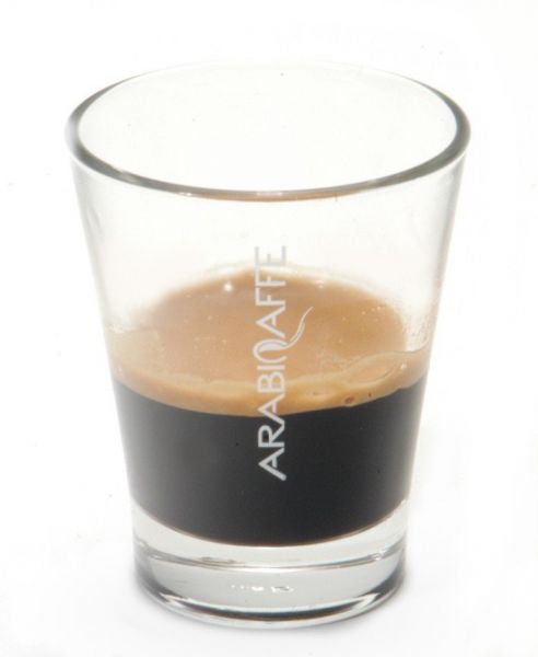 Arabicaffe Espresso Glas von Arabicaffè