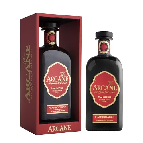 The Arcane I Flamboyance Rum I 700 ml Flasche I 40% Volume I Limitierte Einzelfassabfüllung von Arcane