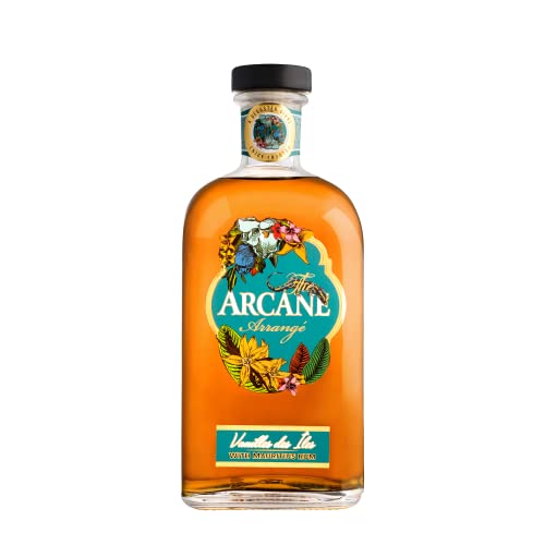 The Arcane I Arrange Vanilles des Iles I 700 ml Flasche I 40% Volume I Brauner Vanille Rum Likör von Arcane