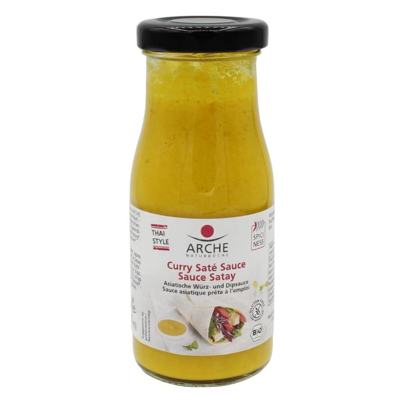 Bio Curry Saté Sauce von Arche Naturküche