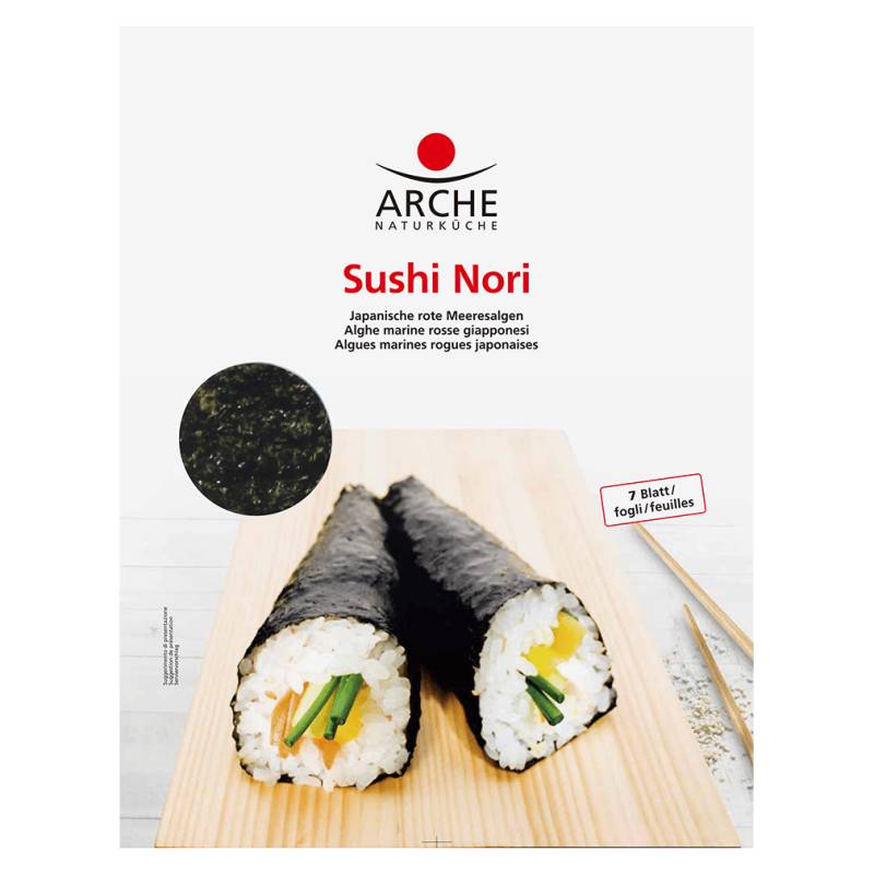 Sushi Nori geröstet, 7 Blätter von Arche Naturküche