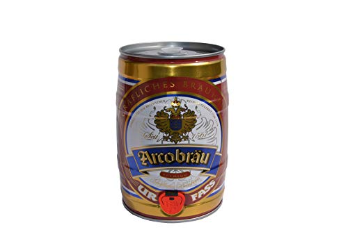 Arcobräu Moos Urfass Bier 5 Liter Dose Partyfass von Arcobräu