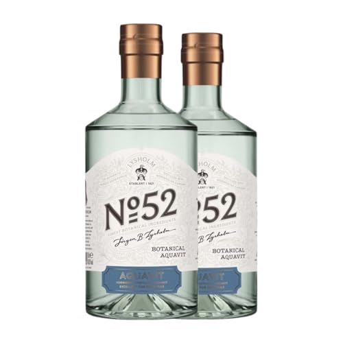 Marc Edelbrände Arcus Lysholm Nº 52 Botanisk Aquavit 70 cl (Karton mit 2 Flaschen von 70 cl) von Arcus