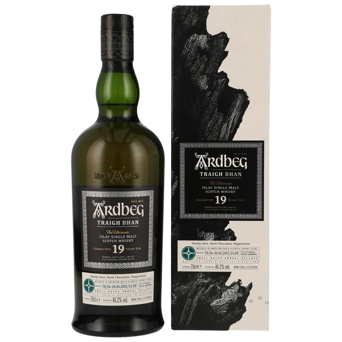 Ardbeg 19 Jahre - Traigh Bhan - Batch 6 46,2% vol. 0,7l von Ardbeg