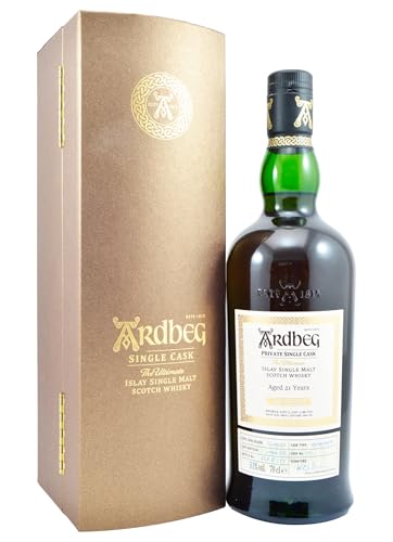 Ardbeg 21 Years Old The Ultimate Private Single Cask Whisky 51% Vol. 0,7l in Geschenkbox von Ardbeg