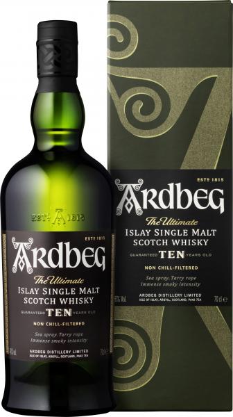 Ardbeg Islay Single Malt Scotch Whisky 10 Jahre von Ardbeg