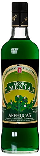 Arehucas Licor de Menta Pfefferminzlikör, 1er Pack (1 x 700 ml) von Arehucas