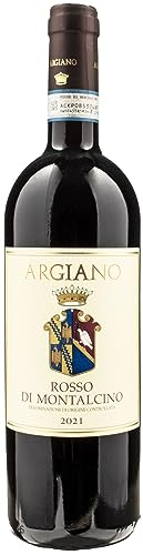 Argiano Rosso di Montalcino DOCG 2021 (1x 0,75L) | trocken | Rotwein | Italien | Sangiovese von Argiano