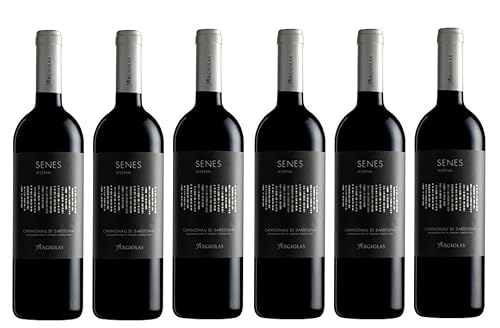 6x 0,75l - 2019er - Argiolas - Senes - Riserva - Monica di Sardegna Riserva D.O.P. - Sardinien - Italien - Rotwein trocken von Argiolas