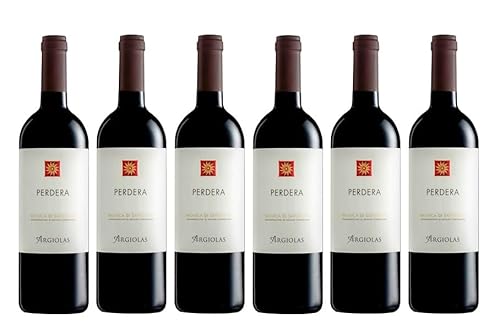 6x 0,75l - 2022er - Argiolas - Perdera - Monica di Sardegna D.O.P. - Sardinien - Italien - Rotwein trocken von Argiolas