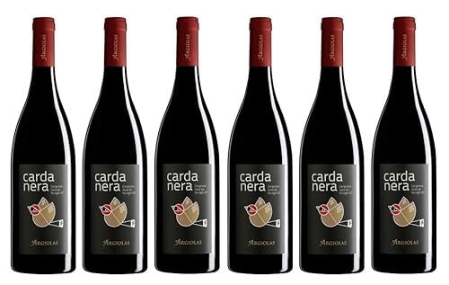 6x 0,75l - 2023er - Argiolas - Cardanera - Isola dei Nuraghi I.G.P. - Sardinien - Italien - Rotwein trocken von Argiolas