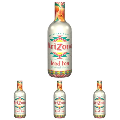 AriZona Iced Peach Tea, 1500 ml (Packung mit 4) von Arizona