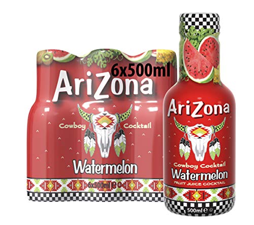 Arizona Cowboy Cocktail Watermelon, 6er Pack (6 x 500 ml) von Arizona