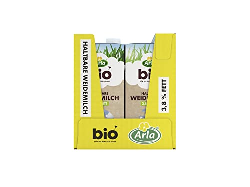 Arla Bio Haltbare Weidemilch 3,8% Fett (12 x 1L) von Arla