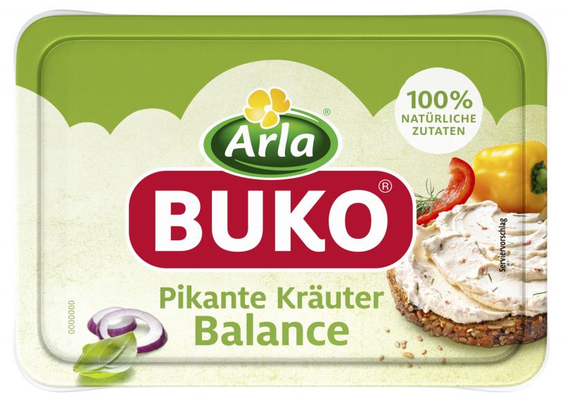 Arla Buko Frischkäse Pikante Kräuter Balance von Arla