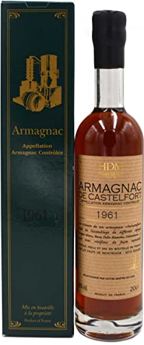 Rarität: Armagnac De Castelfort 0,2l Jahrgang 1961 inkl. Geschenkkarton von Armagnac De Castelfort